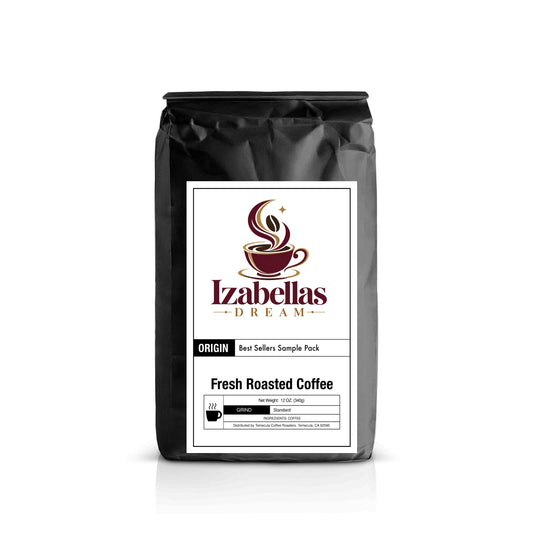Best Sellers Sample Pack: 6Bean, Cowboy, Breakfast, Peru, Mexico, Bali